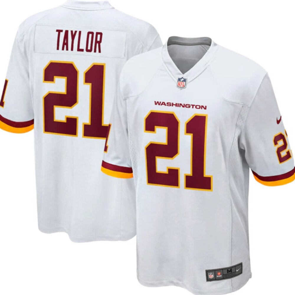Washington Redskins Sean Taylor 21 Nike Retired Player Game Jersey White 3XL NWT